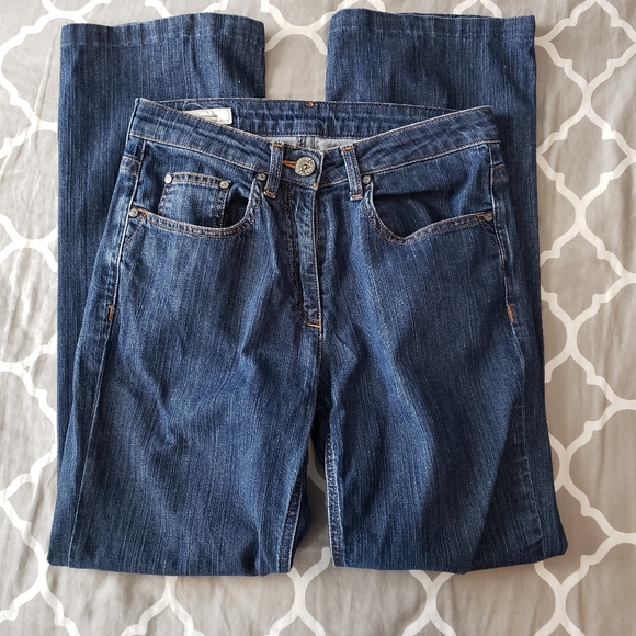 *Faconnable women's straight leg designer denim jean size 4 - Picture 3 of 10
